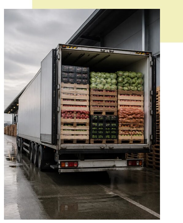Перевозка плодоовощной продукции в Ефремов по цене от 5123 р. | Агросервис-Фрм